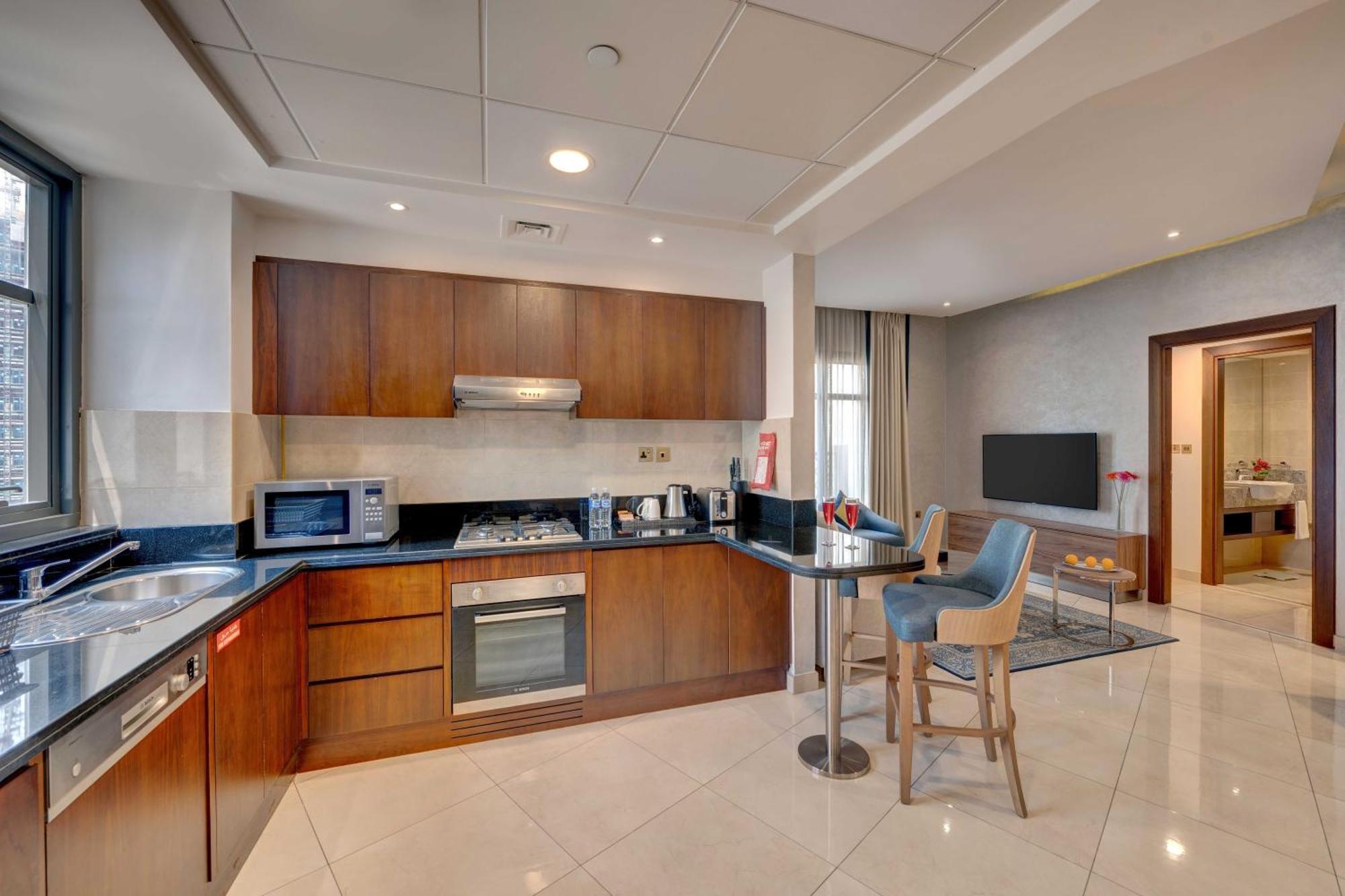 Suha Park Hotel Apartments, Waterfront Jaddaf Dubai Quarto foto